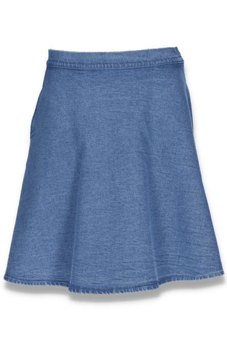 Huvudbild Ante denim kjol jeans blå 