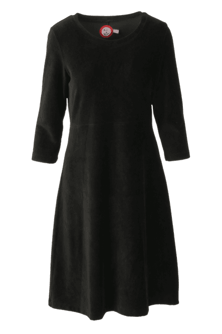 Huvudbild ELLI KLÄNNING BABYCORD SVART