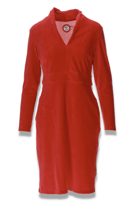 Huvudbild Elsi röd basklänning