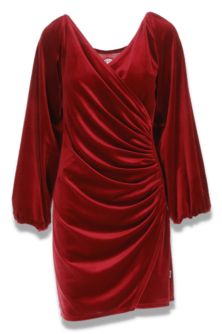 Huvudbild Marianne röd fin klänning 