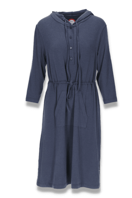 Huvudbild Elsa marineblå bambu klänning 