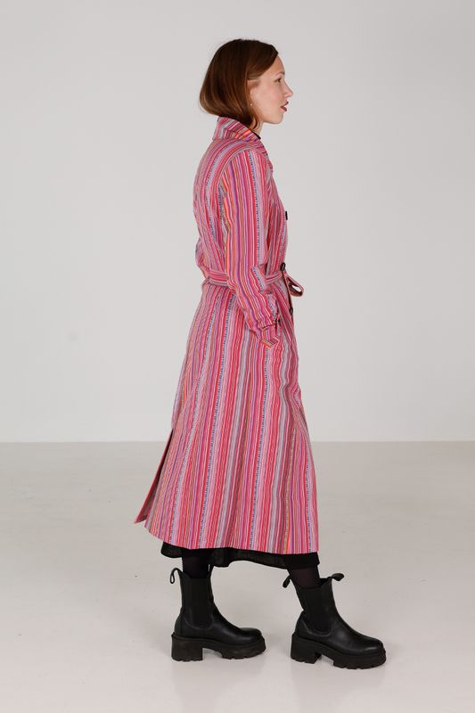 Lova multicolor trenchcoat