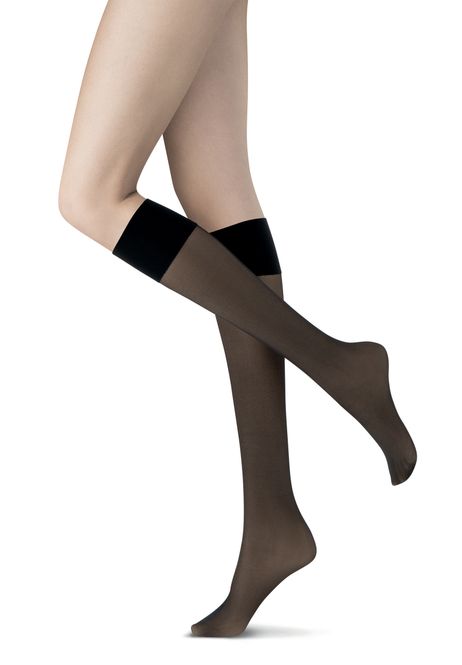 Huvudbild Knee-highs svarta 20 den Jeune