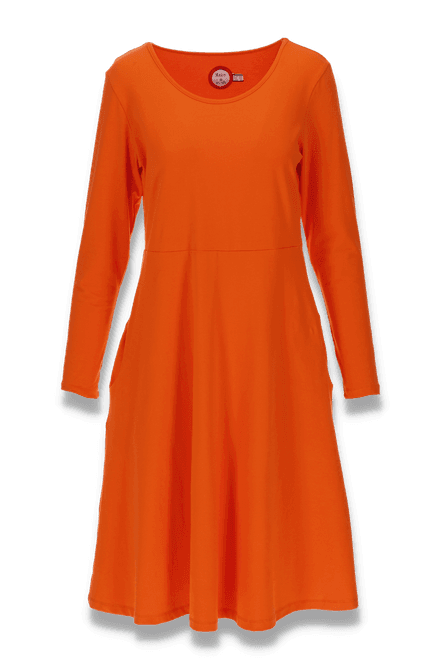 Huvudbild Siren orange basklänning