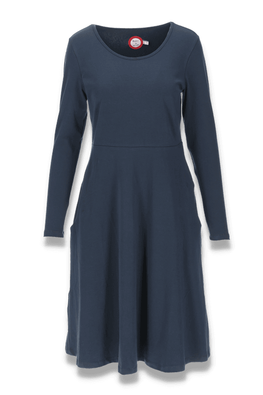 Siren marinblå basklänning