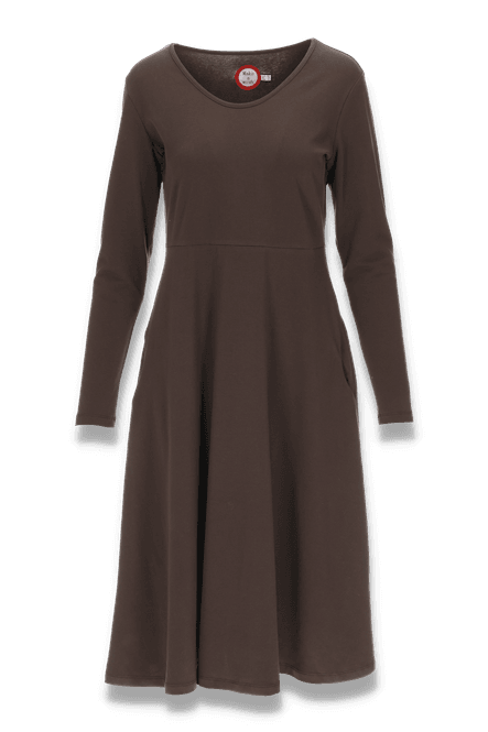 Huvudbild Runa brun basklänning