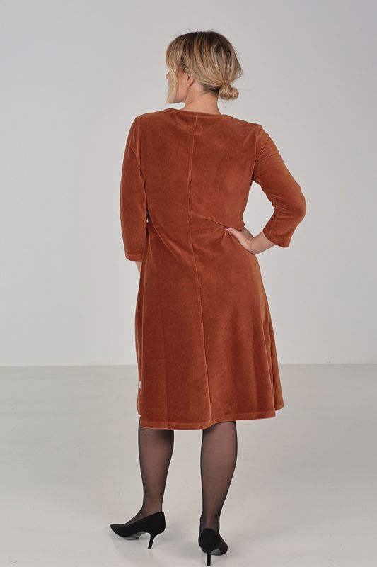 Elli klänning nugat babycord 