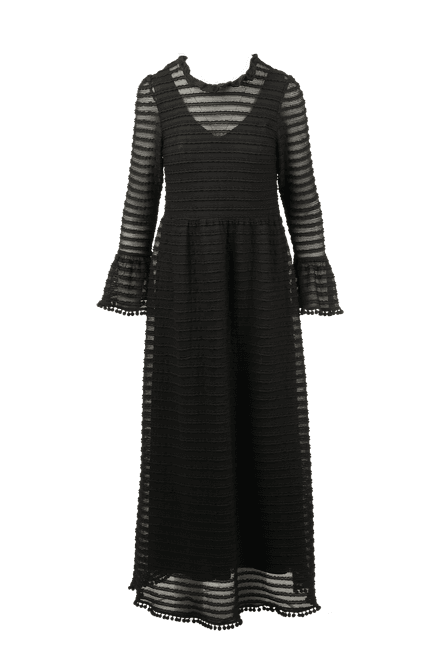 Huvudbild Stine elegant svart festklänning 