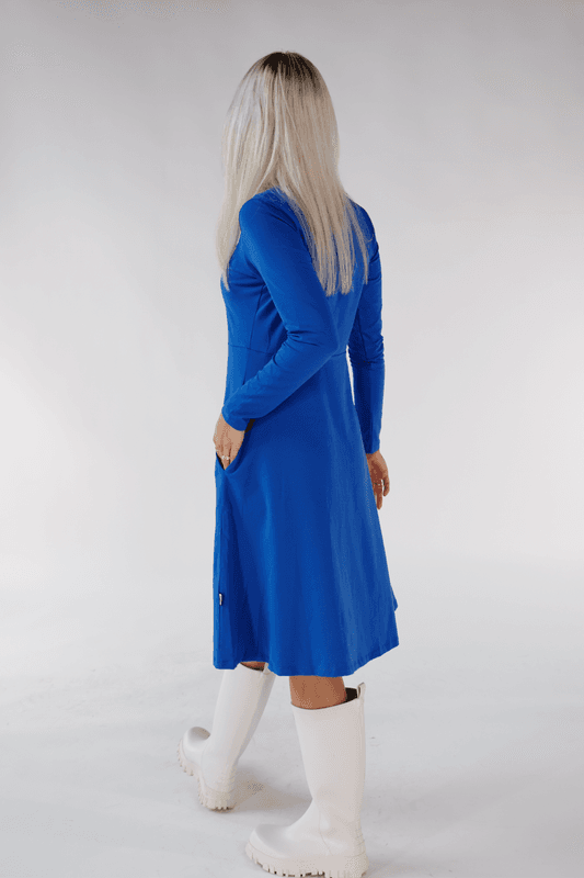 Siren kungsblå basklänning