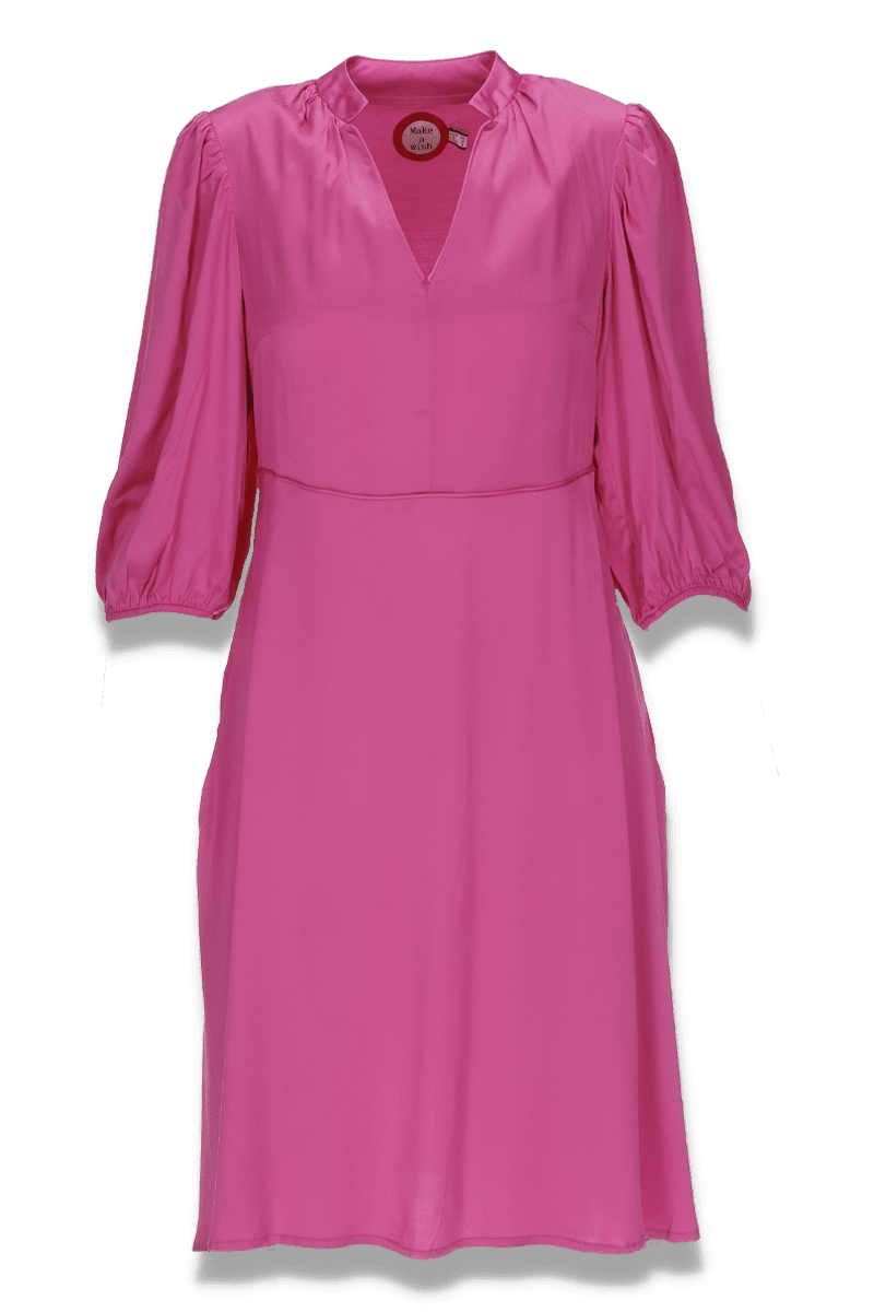 Celine fuchsia lekker klänning